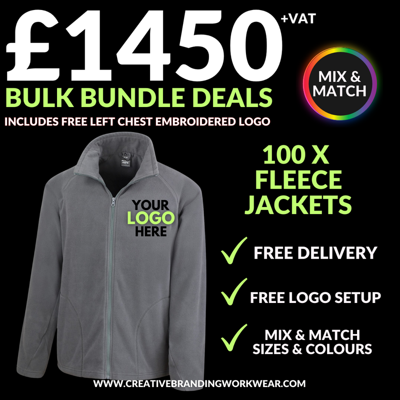 100 FLEECE JACKETS BUNDLE