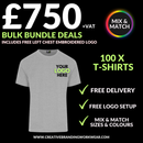 100 T-SHIRT BUNDLE