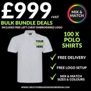 100 POLO SHIRT BUNDLE
