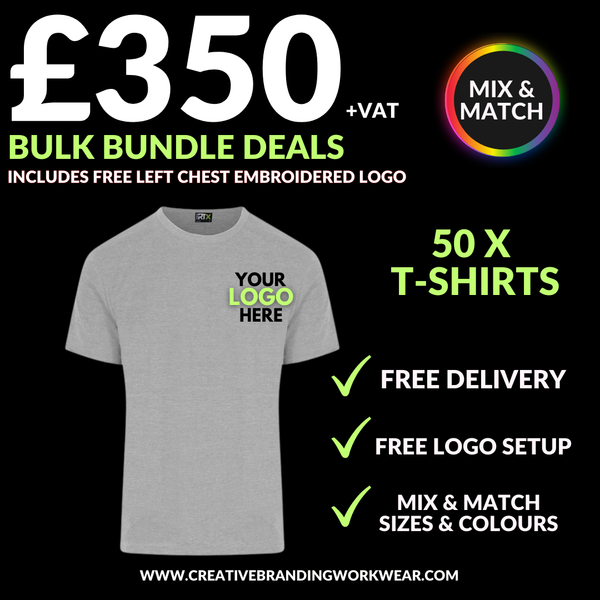 50 T-SHIRT BUNDLE