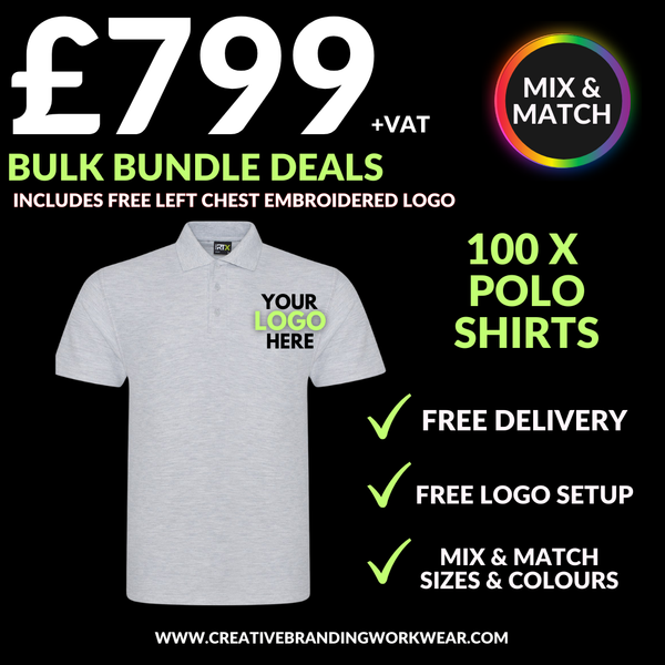 100 POLO SHIRT BUNDLE