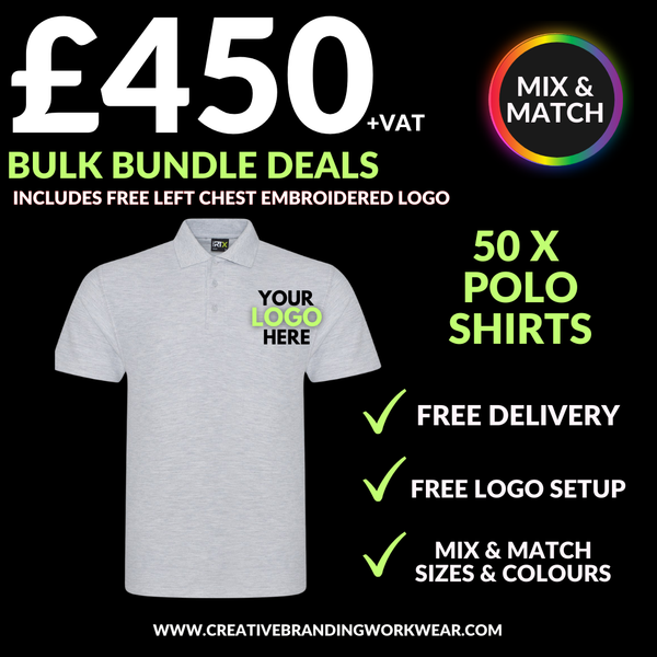 50 POLO SHIRT BUNDLE