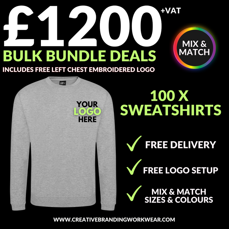 100 SWEATSHIRT BUNDLE