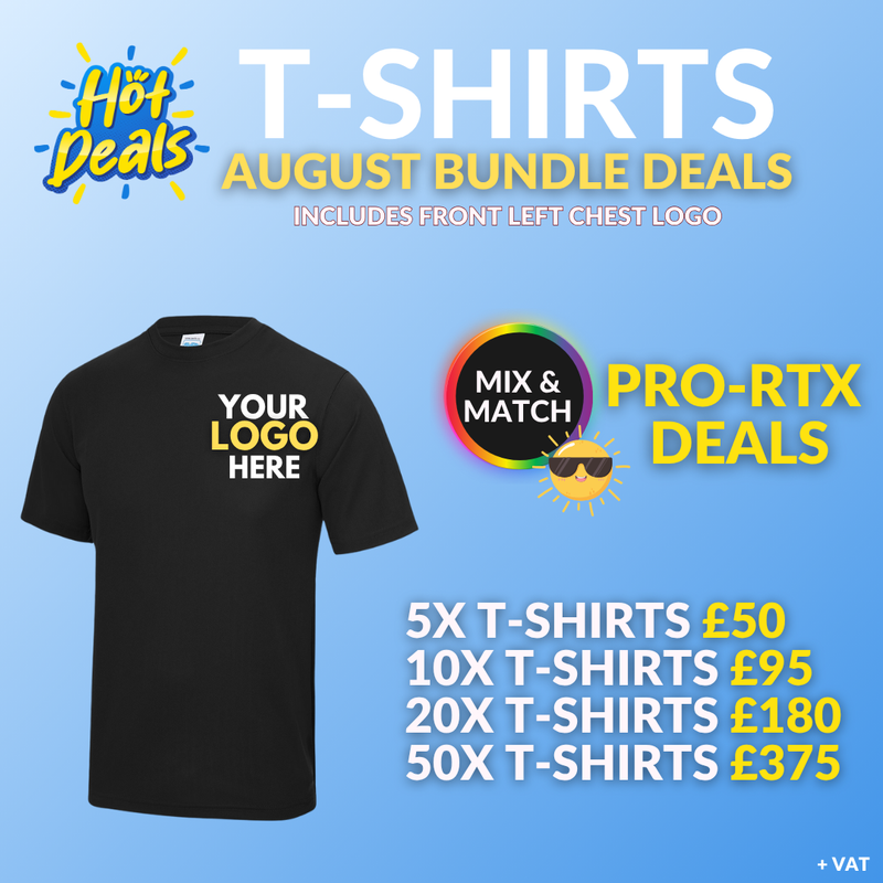 PRO RTX T-SHIRTS - BUNDLE DEAL