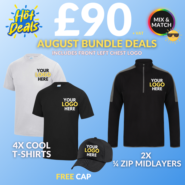 August Bundle Deal £90