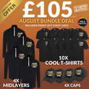 August Bundle Deal £105
