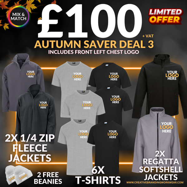 Autumn Saver Deal 3 - £100