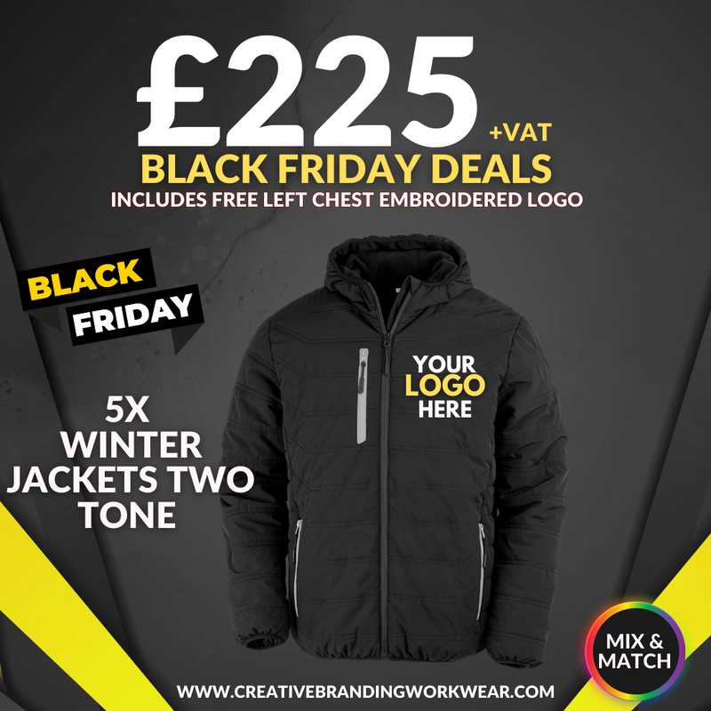 5 TWO TONE WINTER PADDED JACKET BUNDLE