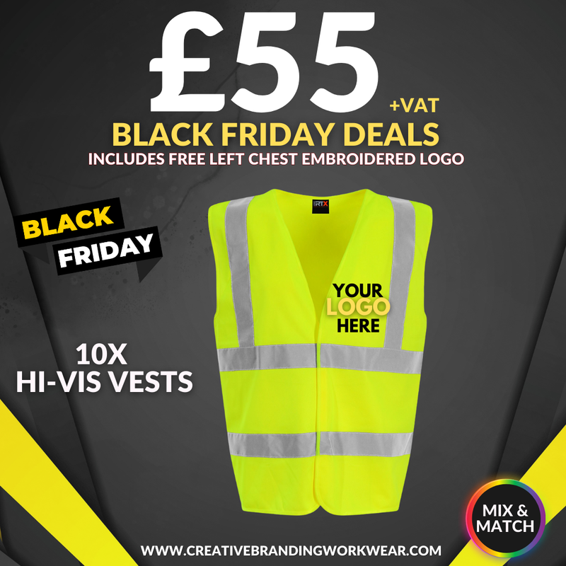 10 HI-VIS VEST BUNDLE DEAL