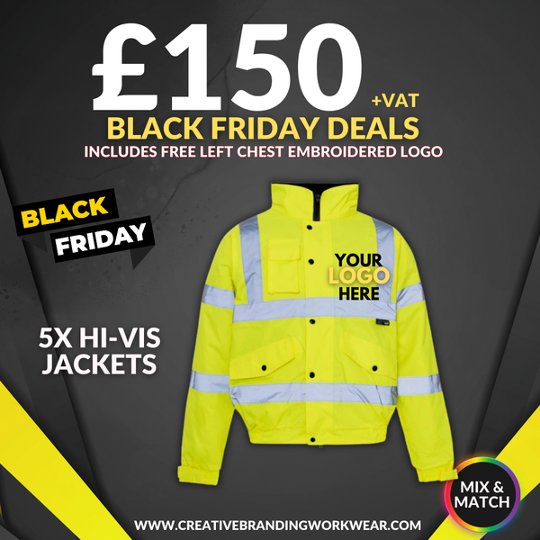 5 HI-VIS BOMBER JACKET BUNDLE