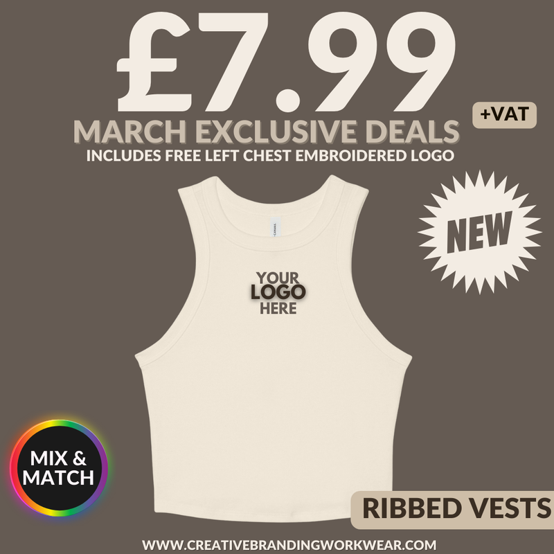 NEW - RIBBED VEST