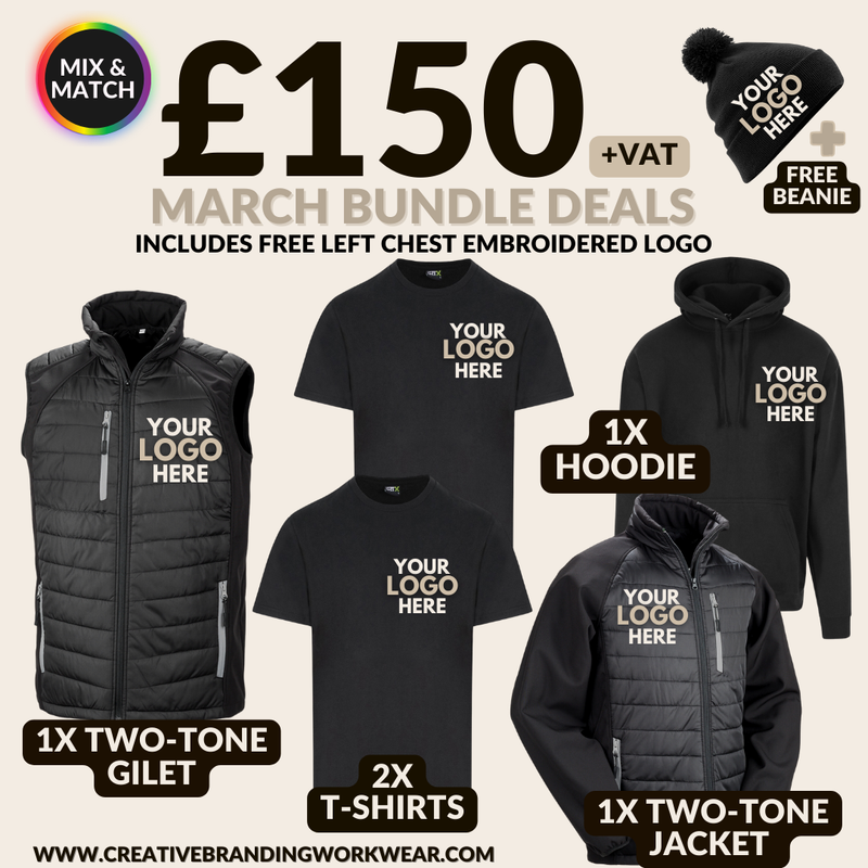 March Bundle Deal £150