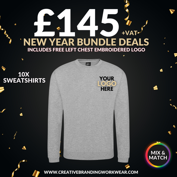 10 SWEATSHIRT BUNDLE