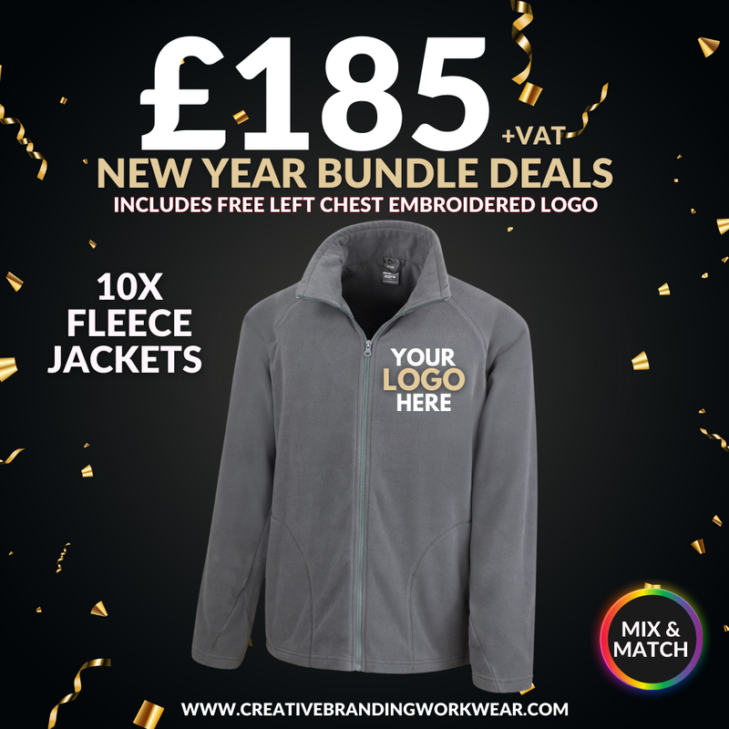 10 FLEECE JACKETS BUNDLE