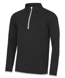 Performance Two Tone Quarter Zip