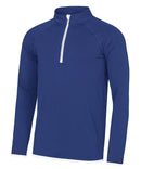 Performance Two Tone Quarter Zip