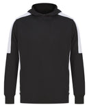 Contrast Polyester Hoodie