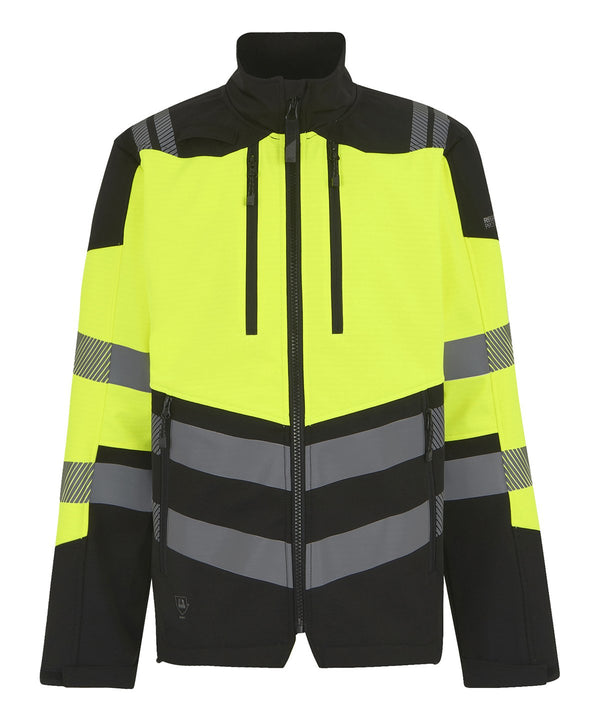 Hi-Vis X-Pro 3-layer softshell jacket