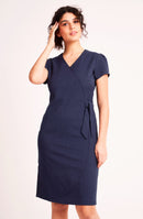Wrap Over Tunic Dress