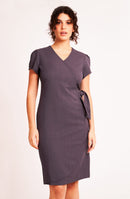 Wrap Over Tunic Dress