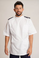 Men's Healthcare Dental Tunic with Epaulette Loops