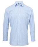 Men's Gingham Check Long Sleeve Shirt