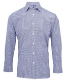 Men's Gingham Check Long Sleeve Shirt