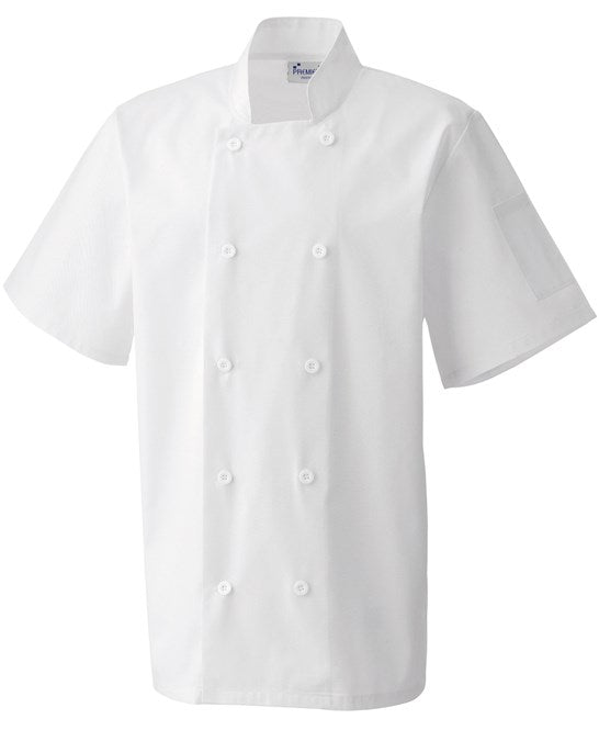 Short Sleeve Chef Jacket