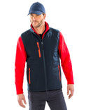 TWO TONE GILET