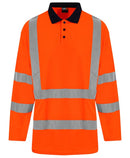 Hi Vis Long Sleeve Polo